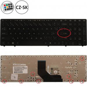 HP ProBook 6570b klávesnice
