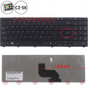 Acer Aspire 7732ZG klávesnice