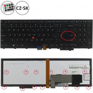 Lenovo ThinkPad W541 klávesnice