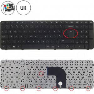 HP G6-2114TX klávesnice