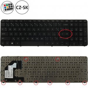 HP 15-B052SA klávesnice
