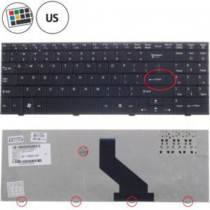 LG A510 klávesnice