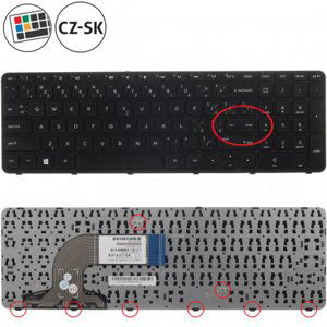 HP Pavilion 15-r015ns klávesnice