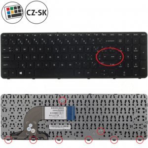 HP Pavilion 15-r020ns klávesnice