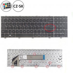 HP 4540s klávesnice