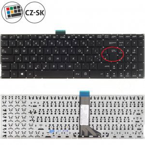 Asus R556LN klávesnice
