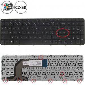 HP Pavilion 17-E001EB klávesnice