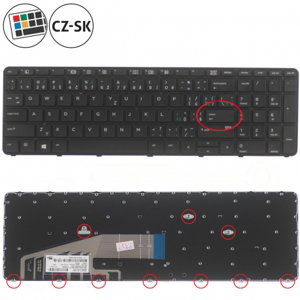 HP ProBook 450 G3 klávesnice
