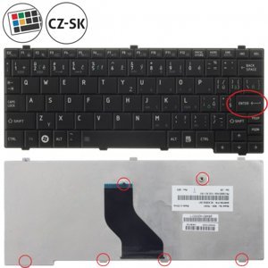 Toshiba Mini NB500-11K klávesnice