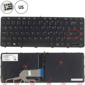 HP ProBook 430 G4 klávesnice