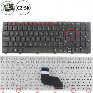 MSI CX640 klávesnice