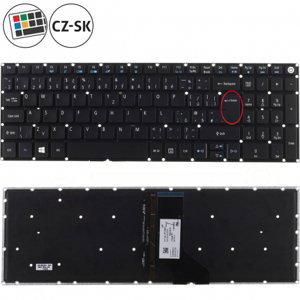 Acer Aspire E5-722G-89JX klávesnice