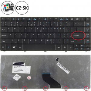 Acer TravelMate 8371G klávesnice