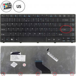Acer TravelMate 8372TG klávesnice