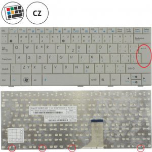 Asus Eee PC 1025CE klávesnice