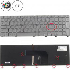 Dell Inspiron i7737 klávesnice
