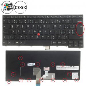 Lenovo ThinkPad T440p klávesnice