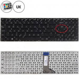 Asus X555DA klávesnice