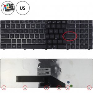 Asus K50AB klávesnice