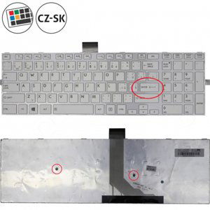 Toshiba Satellite C75-A-12U klávesnice