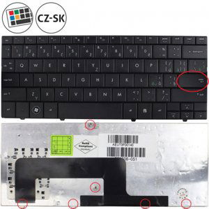 HP Mini 1115NR klávesnice