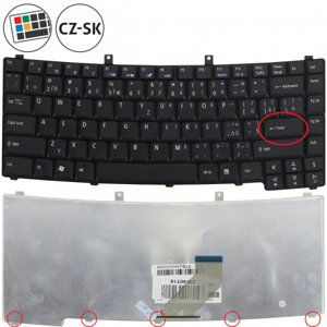 Acer TravelMate 3210 klávesnice