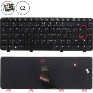 Compaq Presario C729 klávesnice