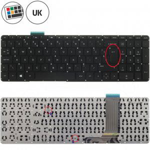 HP ENVY 17-j165eo klávesnice