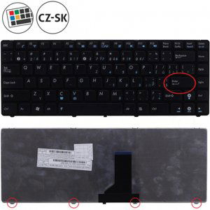 Asus P42JC klávesnice