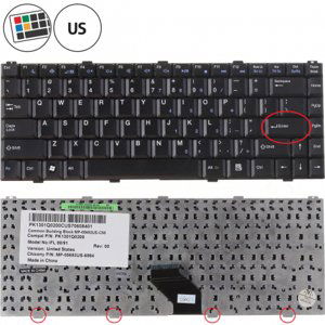 Asus Z84J klávesnice