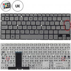 Asus ZenBook UX31A klávesnice
