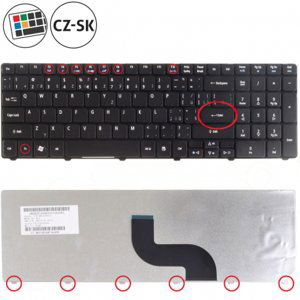 Acer Aspire E1-531G E1-510P klávesnice