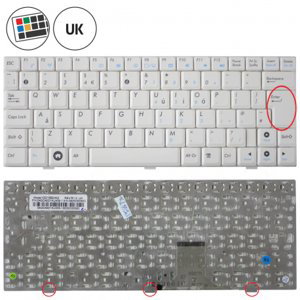 Asus Eee PC 1015 R051BX klávesnice