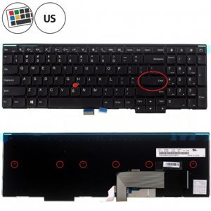 Lenovo ThinkPad Edge E531-6885 klávesnice