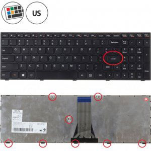 Lenovo Flex 2 15 klávesnice