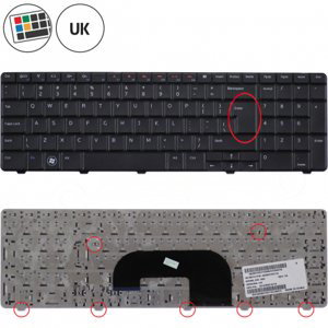 Dell Inspiron 17 klávesnice