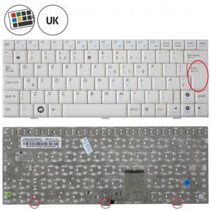 Asus Eee PC 1001HAG klávesnice