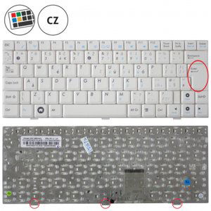 Asus Eee PC 1025C klávesnice