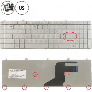 Asus N55V klávesnice