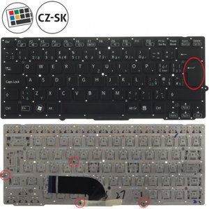 Sony Vaio VPC-SC4AFM klávesnice