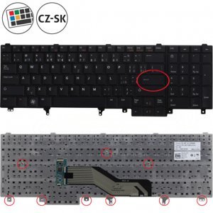 D5PT7 klávesnice