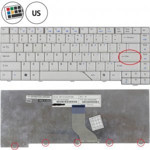 NSK-H310W klávesnice