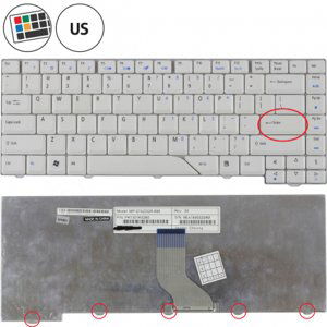 NSK-H3808 klávesnice