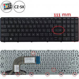 HP Pavilion 15-R011DX klávesnice