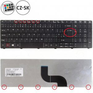 Acer TravelMate P453 klávesnice