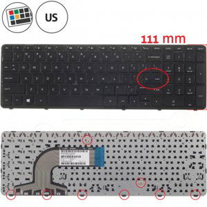 HP 15-r063nr klávesnice