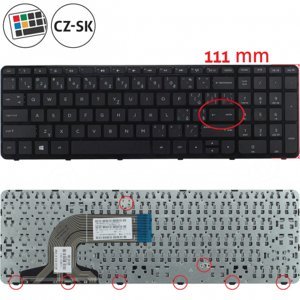HP 15-r061ne klávesnice