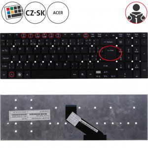 Acer Aspire 5830 klávesnice