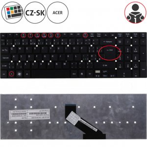 Acer Aspire E15 ES1-512-25ZZ Start klávesnice