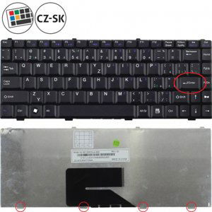 MSI S270 klávesnice